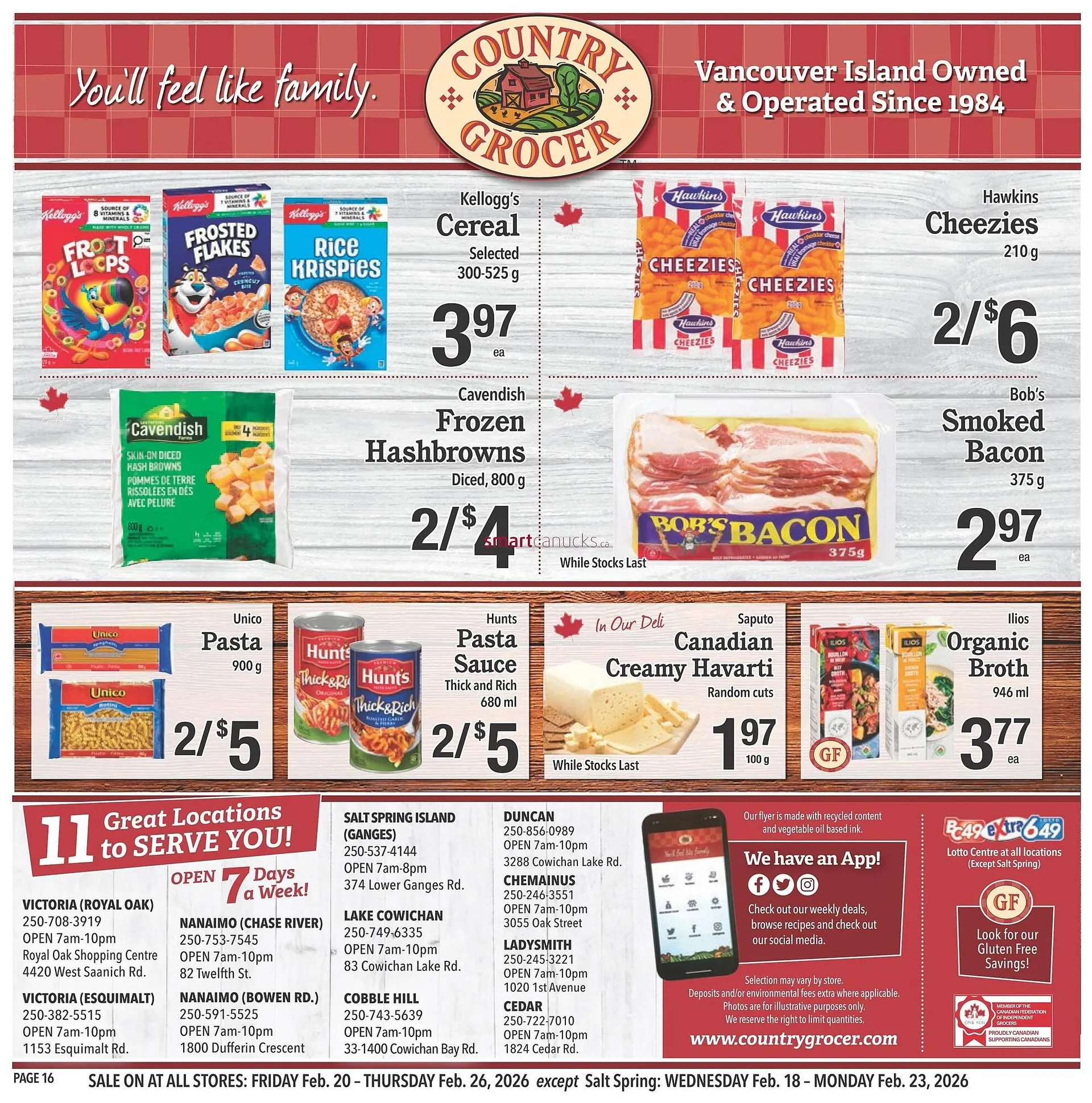 Country Grocer flyer from February 20 to February 26 2026 - flyer page 16