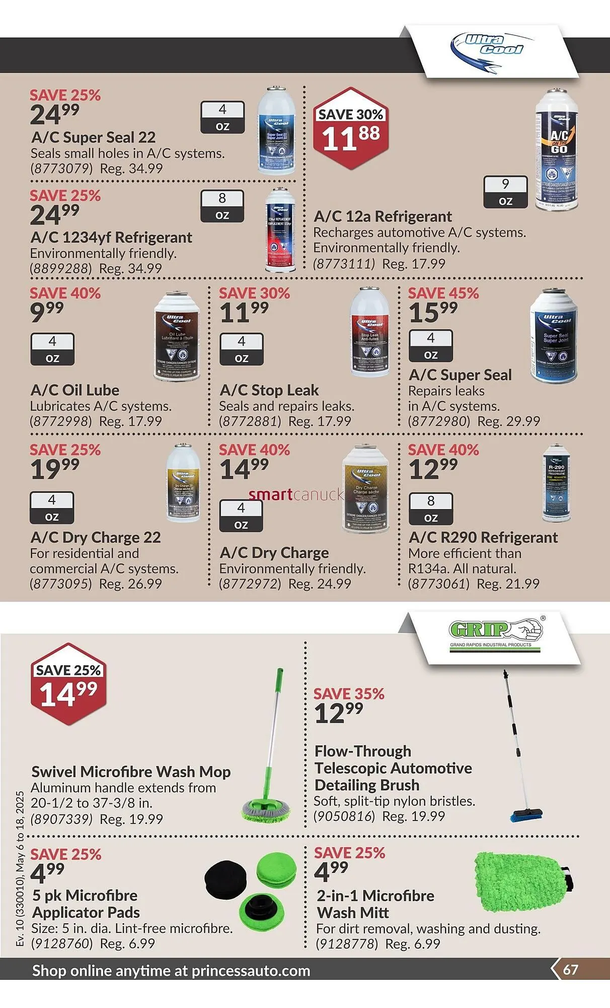 Princess Auto flyer from May 5 to May 11 2025 - flyer page 70