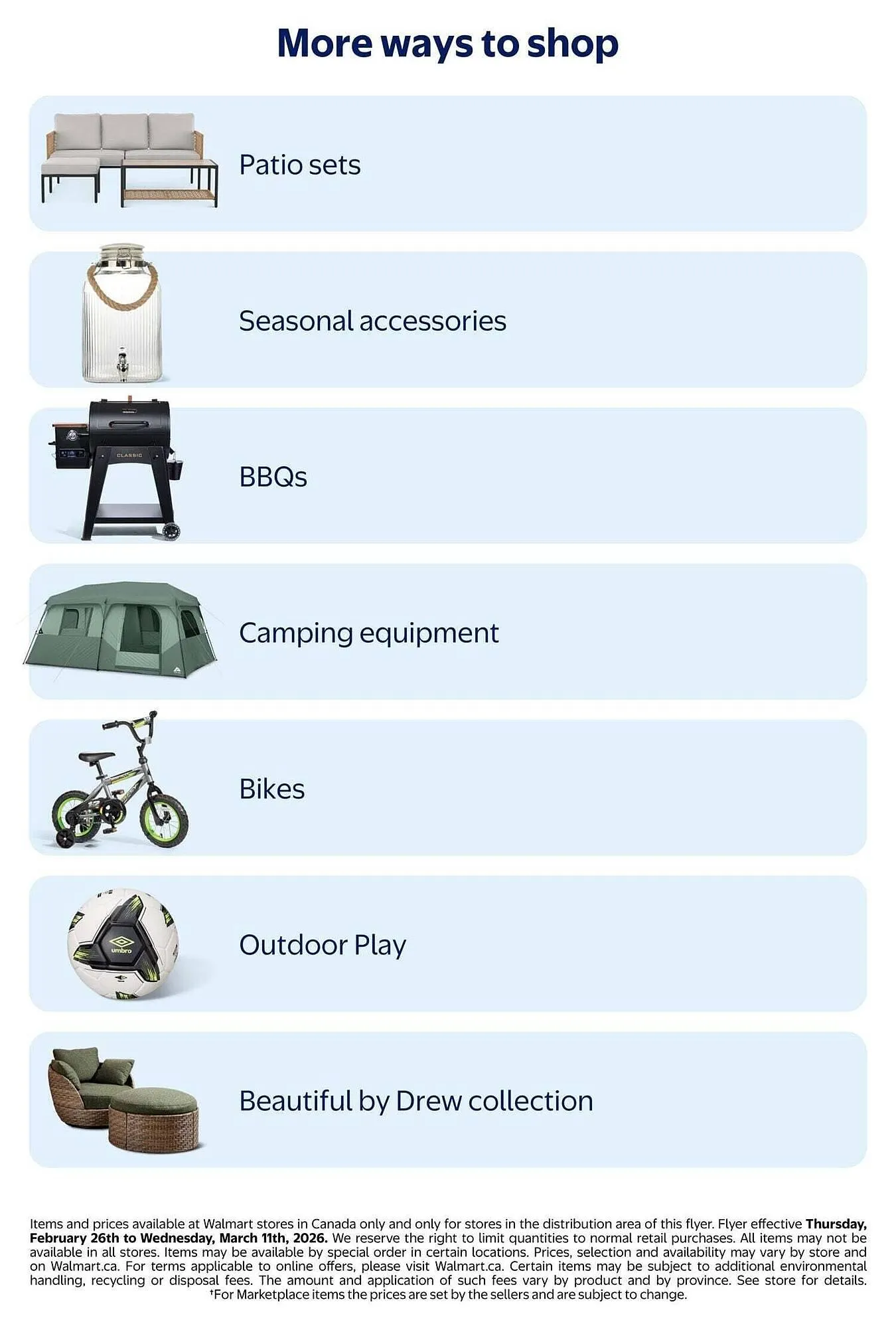 Walmart flyer from February 26 to March 5 2026 - flyer page 22