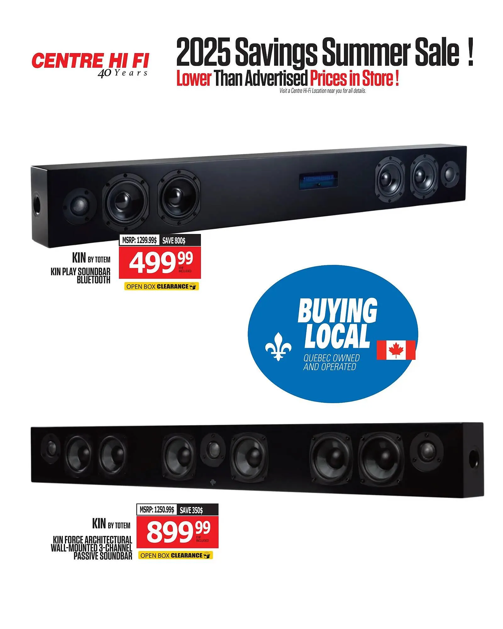 Centre Hi-Fi flyer from July 18 to July 24 2025 - flyer page 26