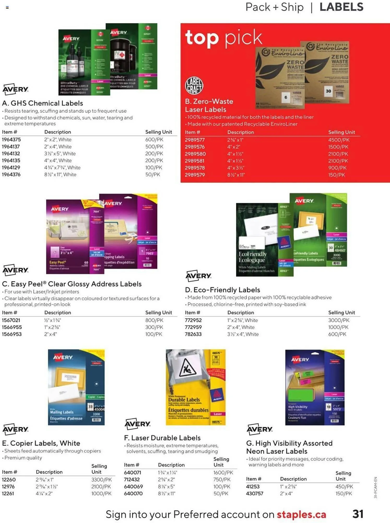 Staples flyer from September 4 to September 4 2025 - flyer page 33