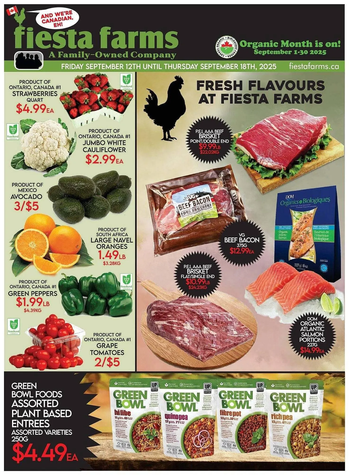 Fiesta Farms flyer from September 12 to September 19 2025 - flyer page 1