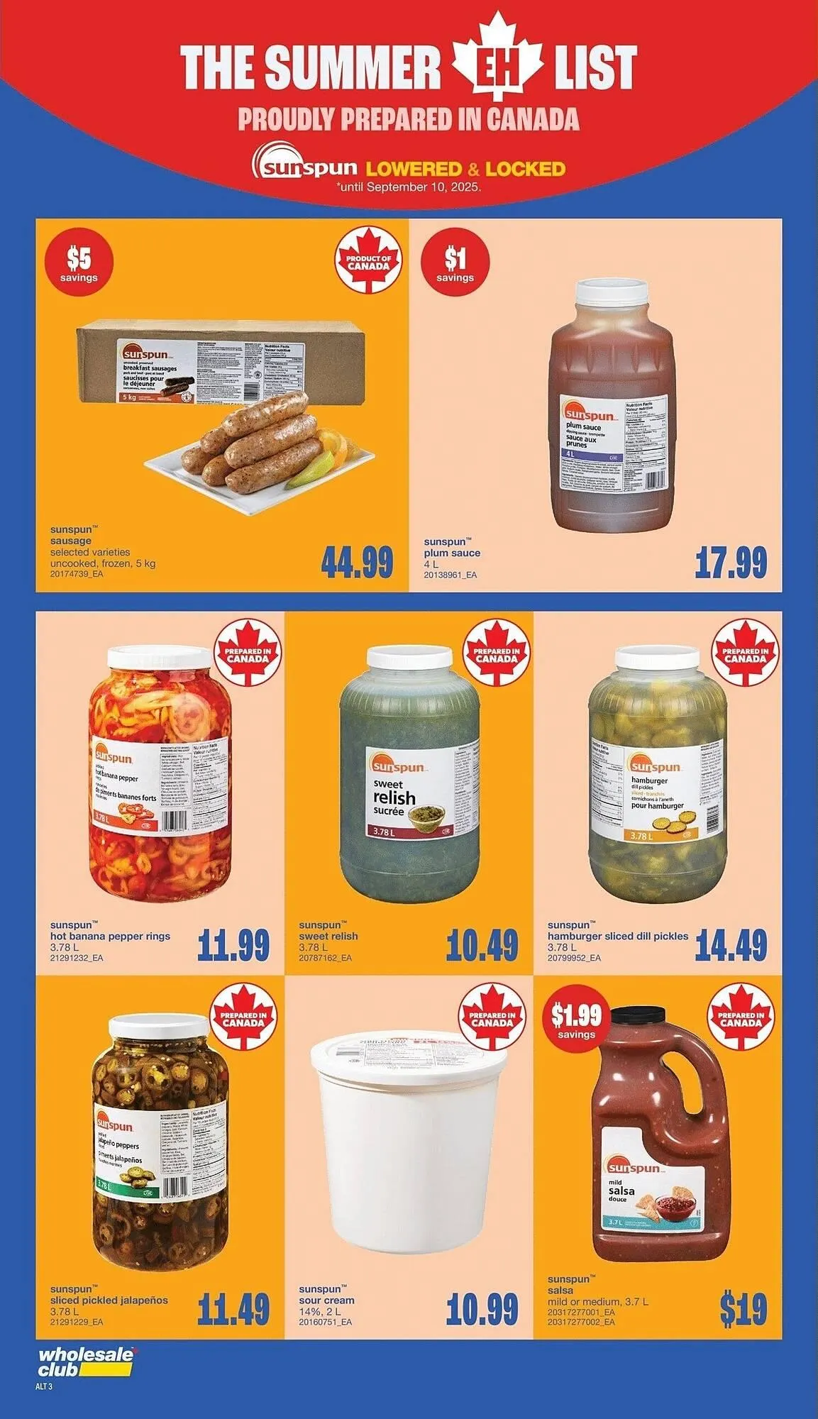 Wholesale Club flyer from July 10 to July 16 2025 - flyer page 8