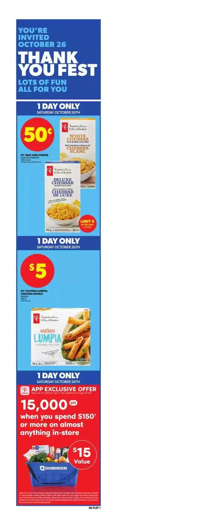 Great offer for all customers from October 24 to October 30 2024 - flyer page 1