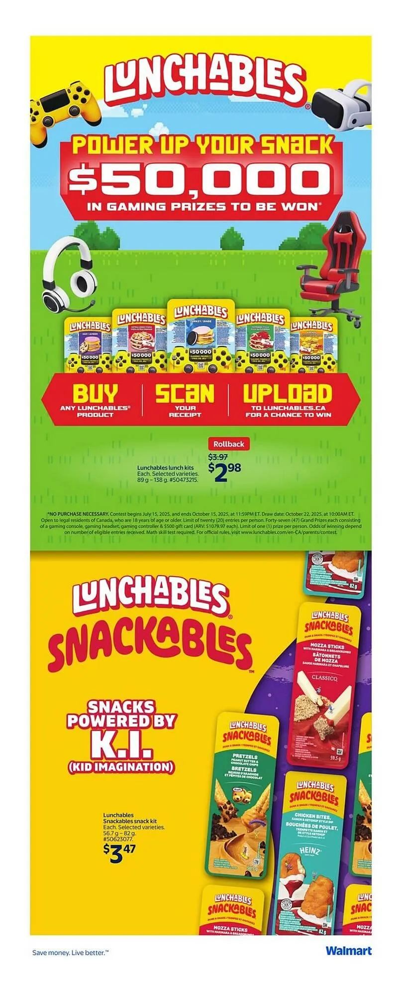 Walmart flyer from September 7 to September 17 2025 - flyer page 17