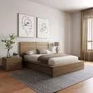 Mobilier de chambre à coucher James - Très grand lit
