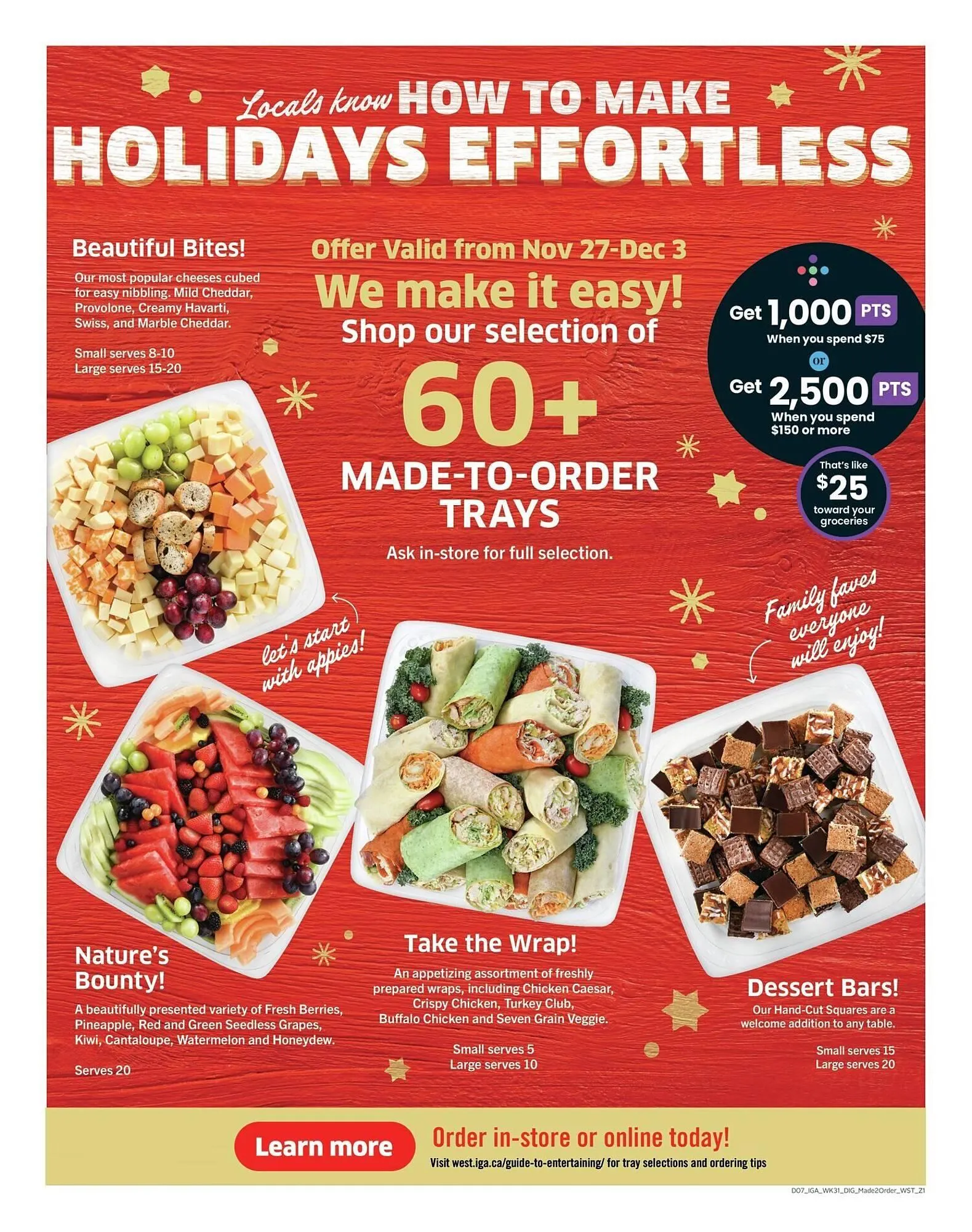 IGA flyer from November 27 to December 18 2025 - flyer page 13
