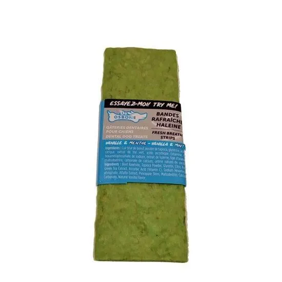 Vanilla and Mint Fresh Breath Strip