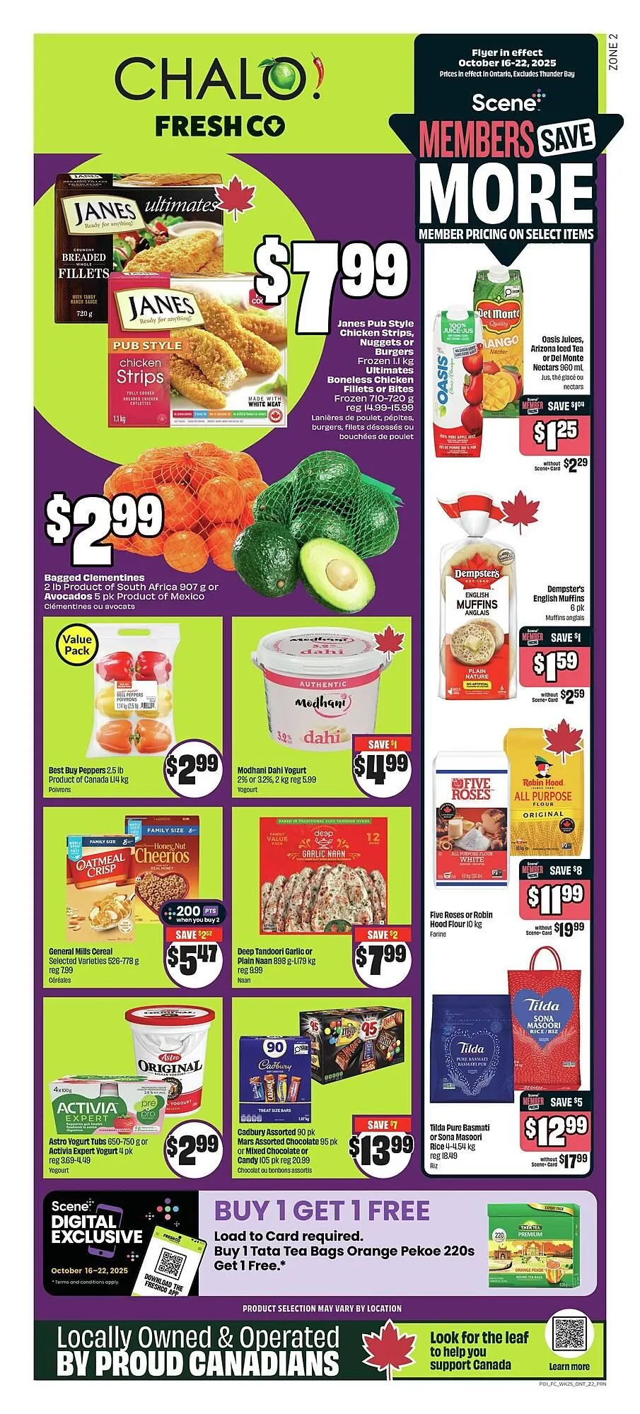 FreshCo flyer from October 16 to October 22 2025 - flyer page 1