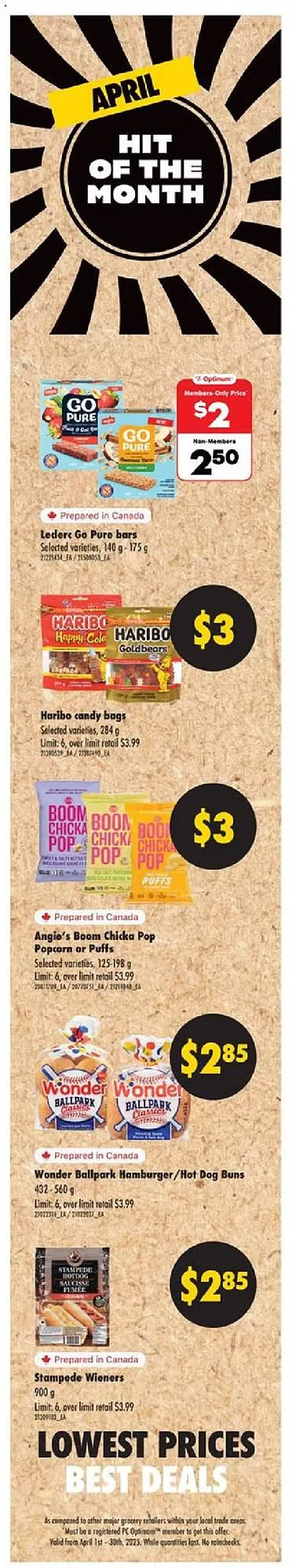 Real Canadian Superstore flyer from April 17 to April 23 2025 - flyer page 4