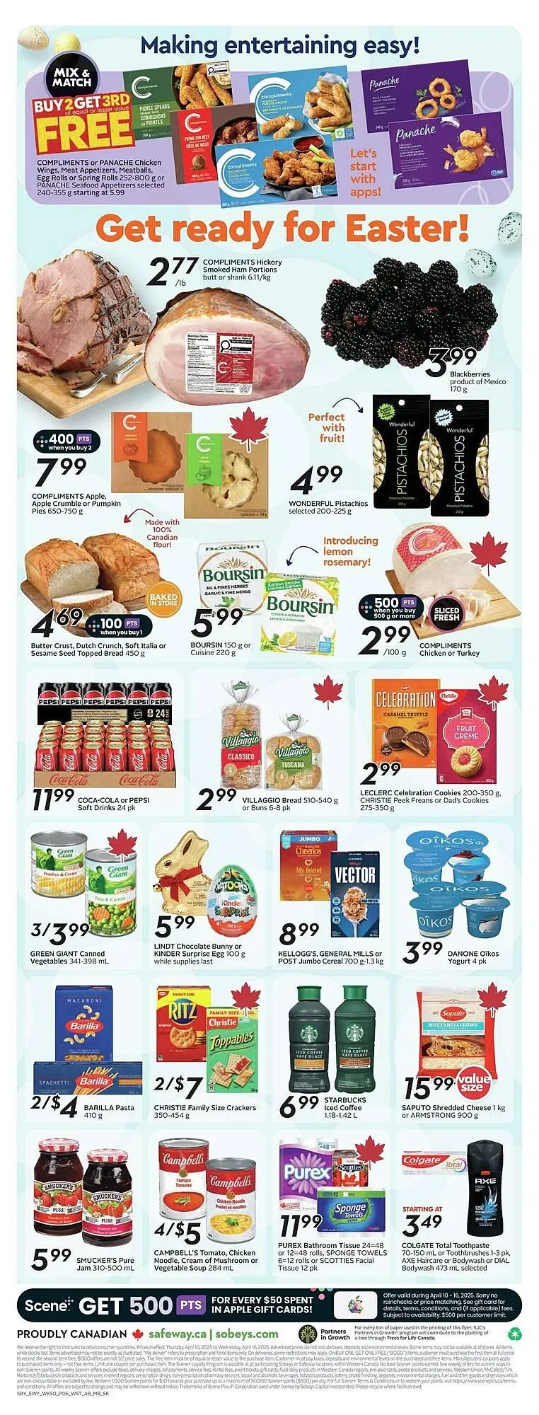 Safeway flyer from April 11 to May 3 2025 - flyer page 4
