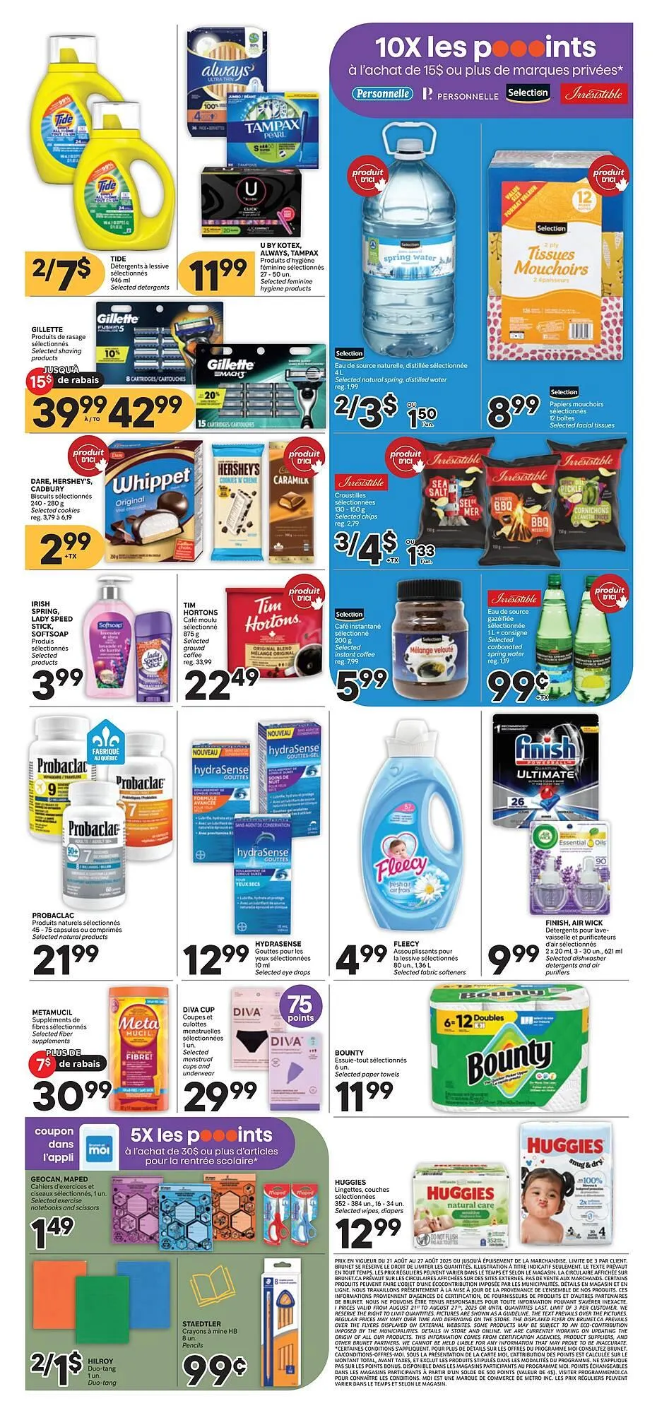 Brunet flyer from August 21 to August 27 2025 - flyer page 3