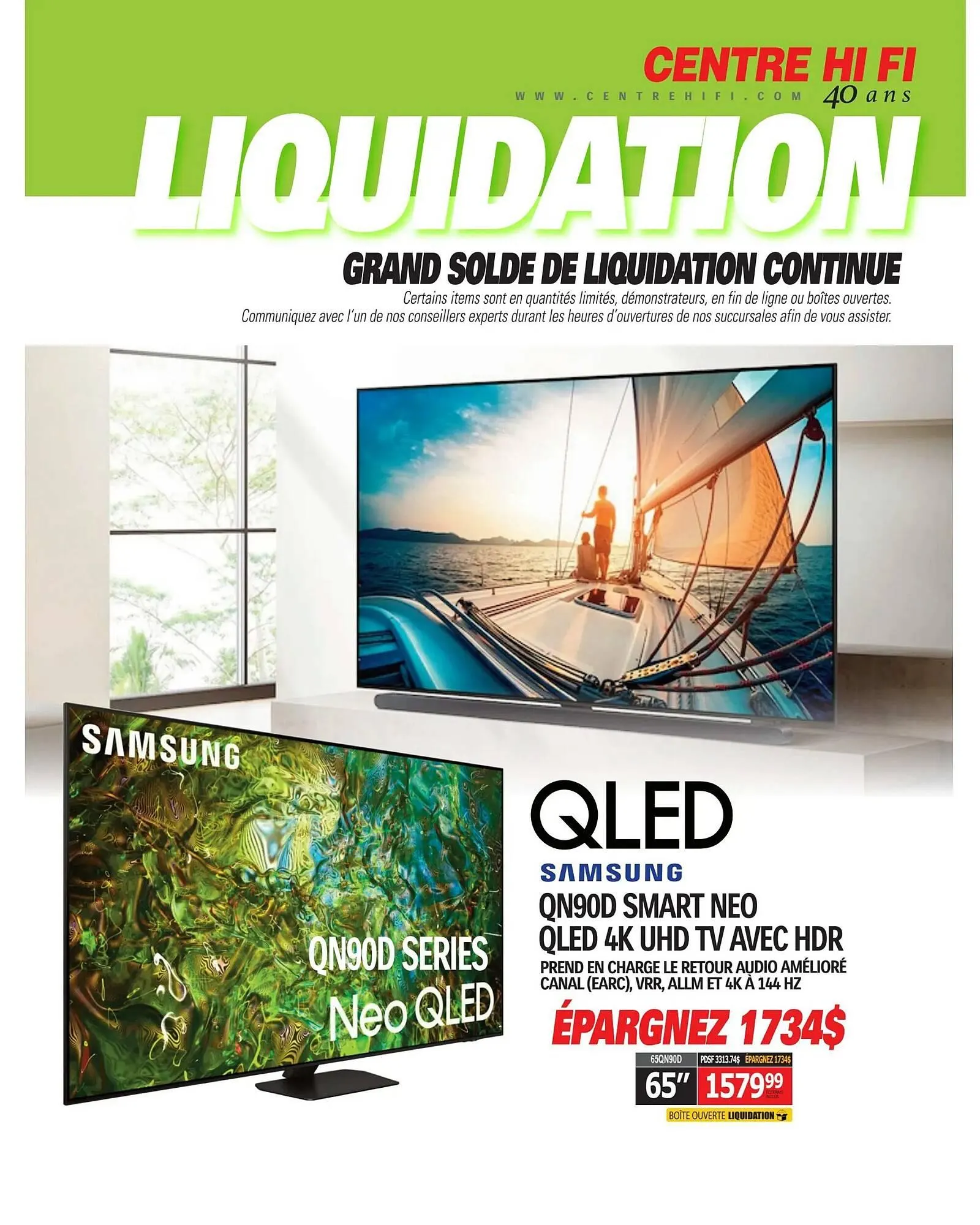 Centre Hi-Fi flyer from January 2 to January 8 2026 - flyer page 84