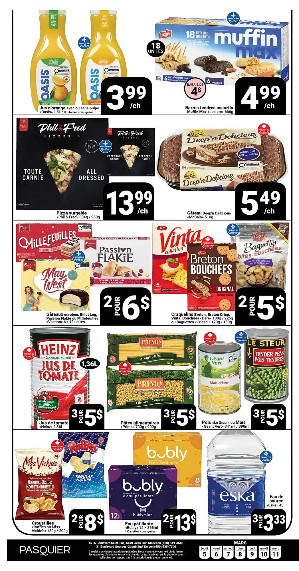 Pasquier flyer from March 5 to March 11 2026 - flyer page 9