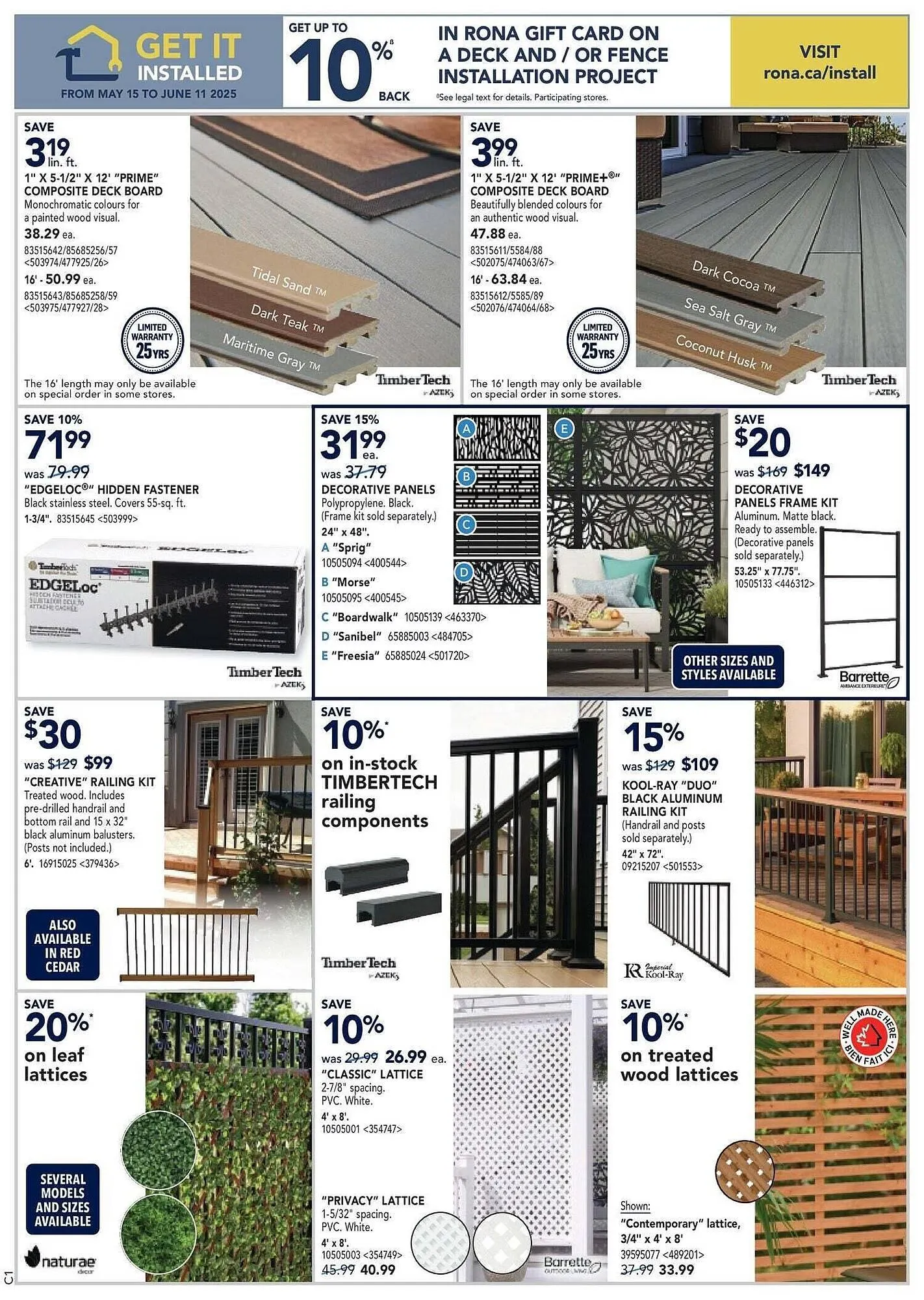 RONA flyer from May 23 to May 30 2025 - flyer page 10