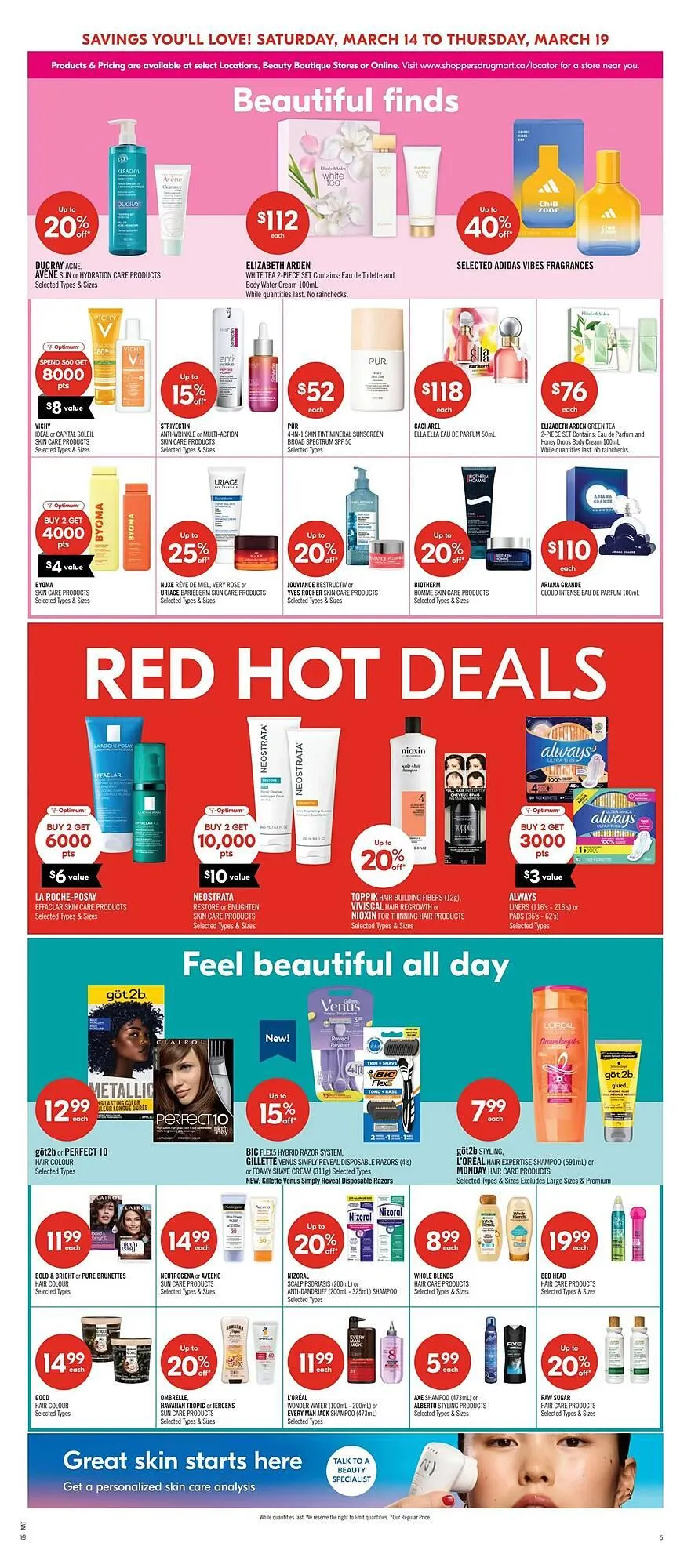 Shoppers Drug Mart flyer from March 14 to March 19 2026 - flyer page 13