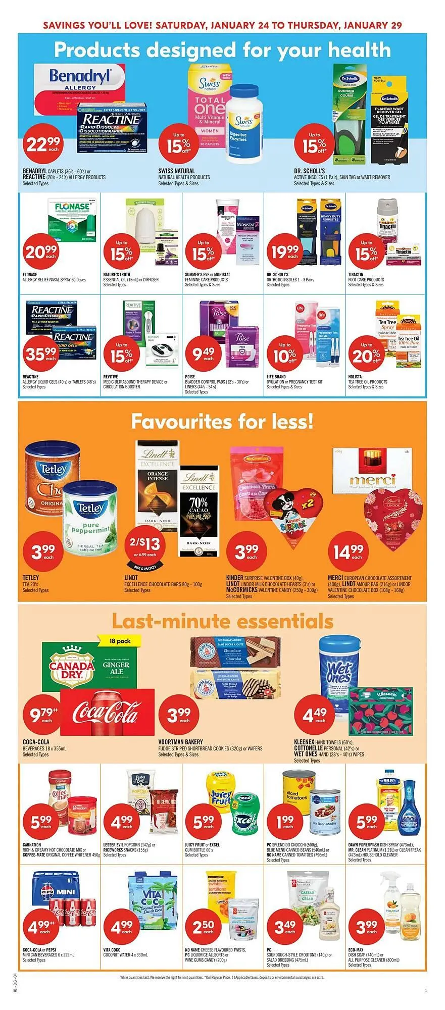 Shoppers Drug Mart flyer from January 24 to January 29 2026 - flyer page 16