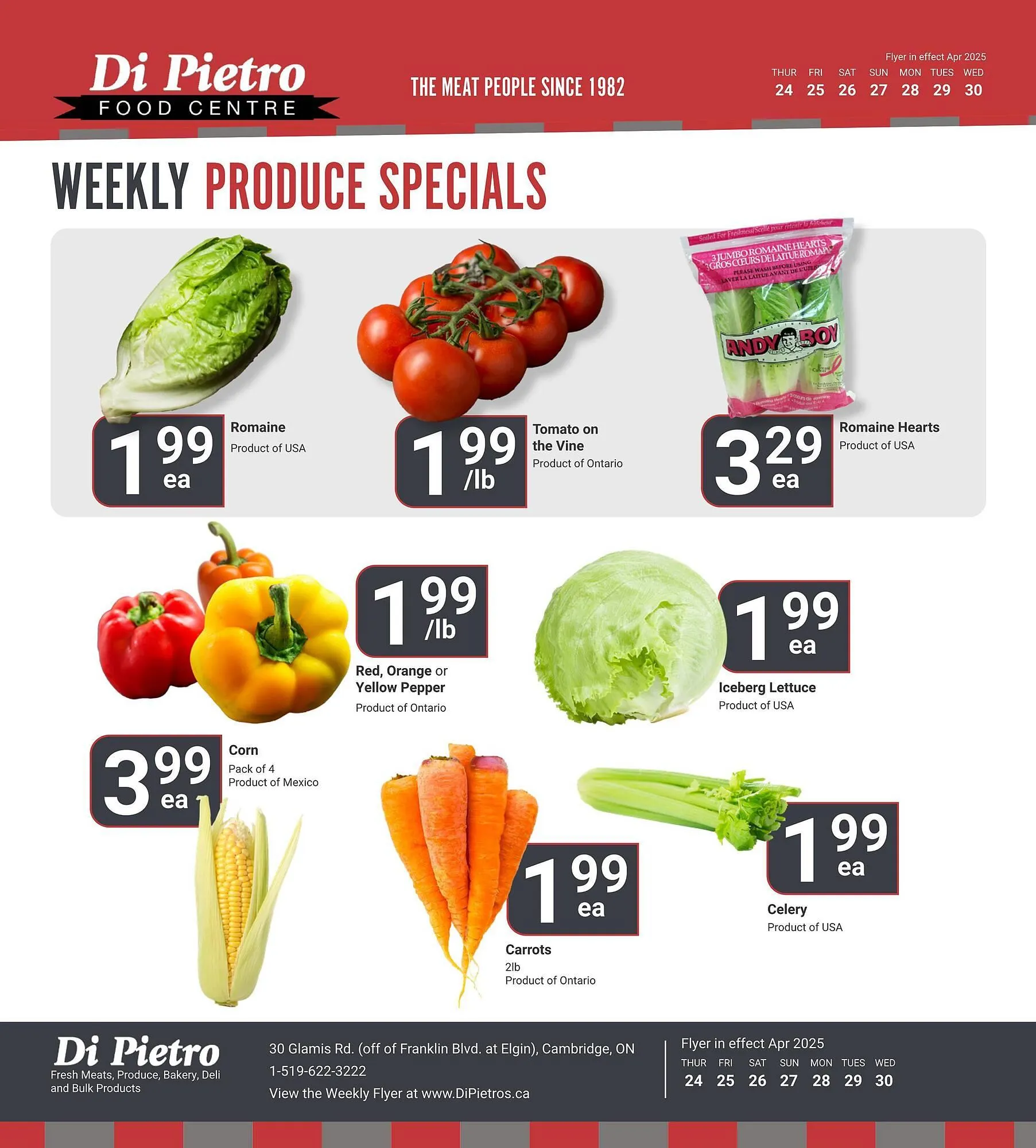 Di Pietro flyer from April 24 to April 30 2025 - flyer page 4