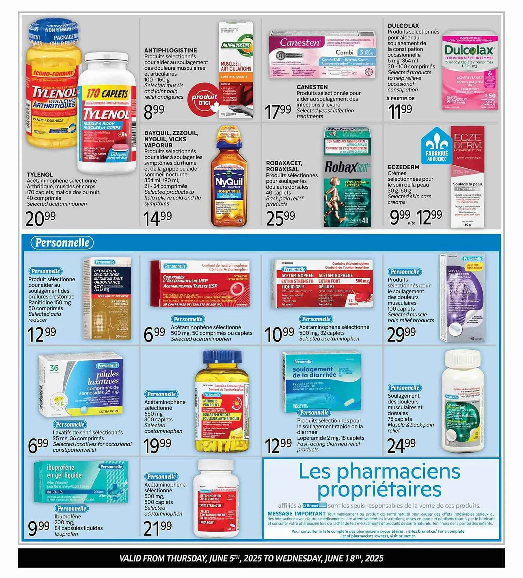 Brunet flyer from June 5 to June 19 2025 - flyer page 3