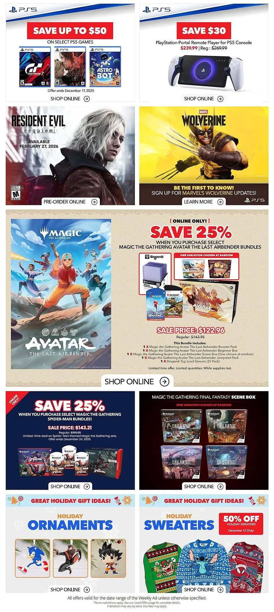 GameStop flyer from December 11 to December 18 2025 - flyer page 2