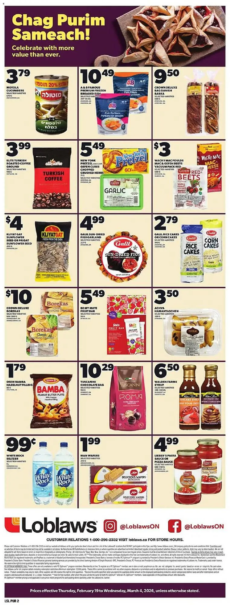 Loblaws flyer from February 19 to March 4 2026 - flyer page 2