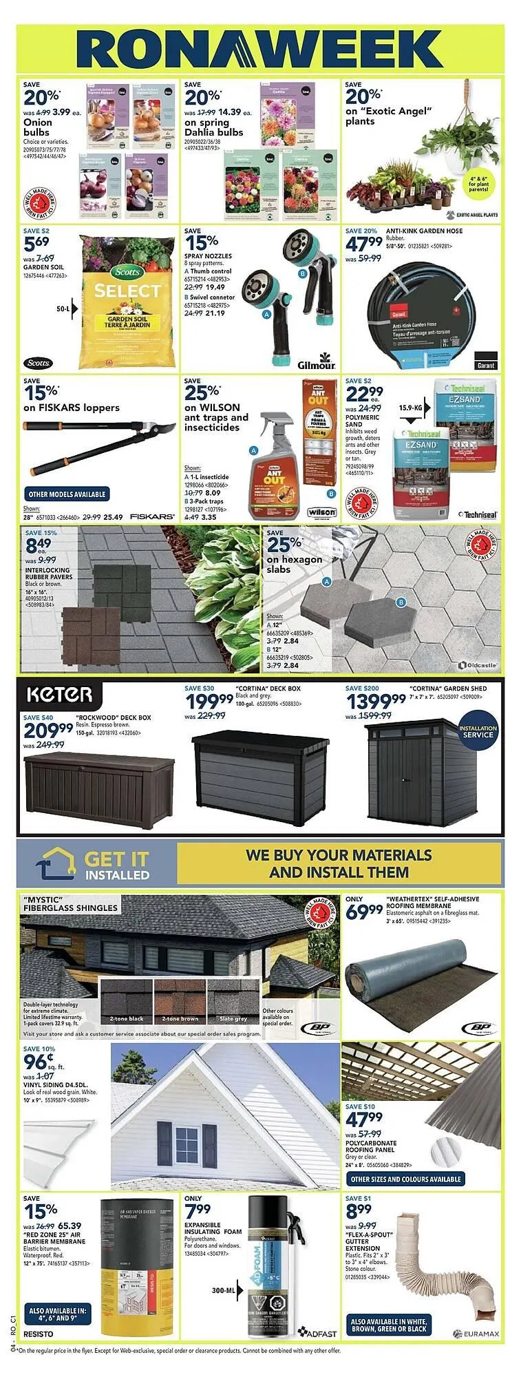 RONA flyer from April 3 to April 17 2025 - flyer page 7
