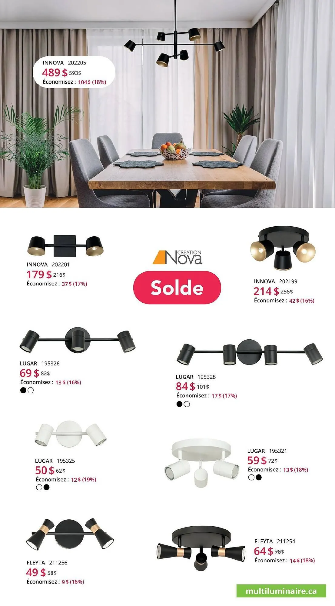 Multi Luminaire flyer from August 12 to January 6 2026 - flyer page 49