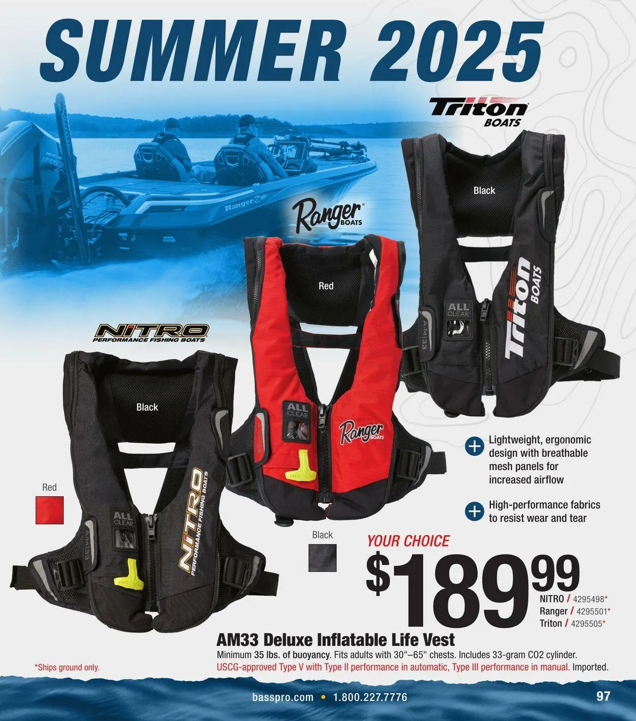 Bass Pro Current flyer from April 21 to May 5 2025 - flyer page 97