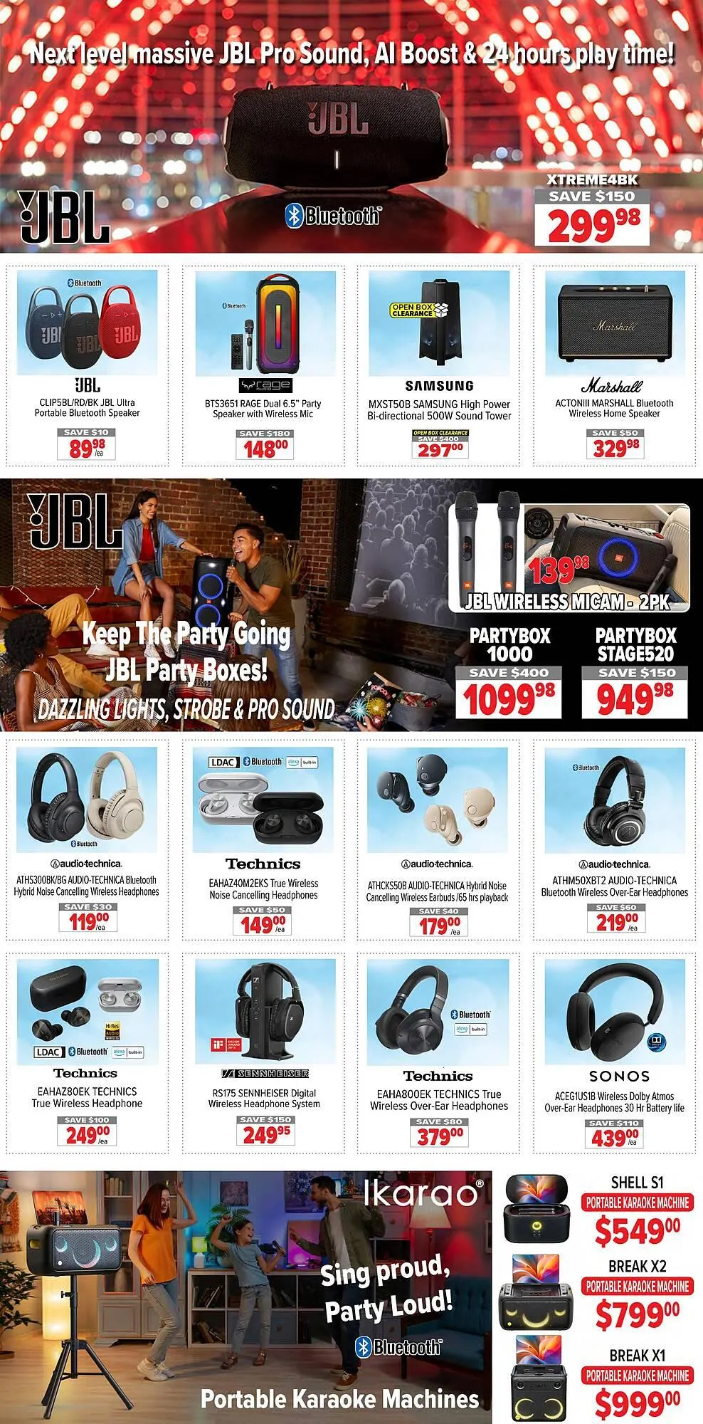 2001 Audio Video flyer from February 9 to February 12 2026 - flyer page 6