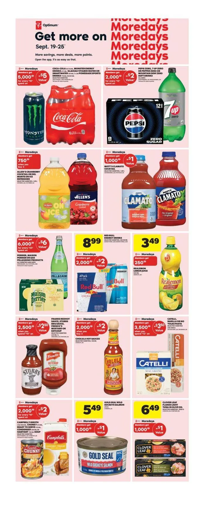 Current special promotions from September 19 to September 25 2024 - flyer page 8