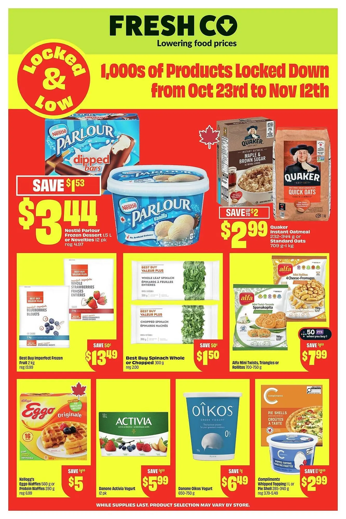FreshCo flyer from October 23 to October 30 2025 - flyer page 3