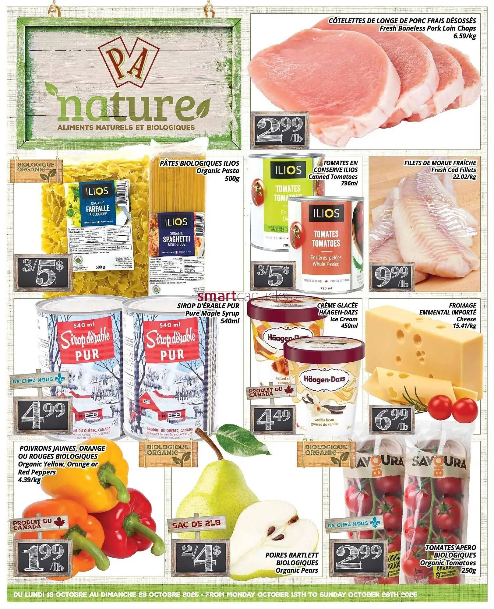 Supermarché PA flyer from October 10 to October 16 2025 - flyer page 1