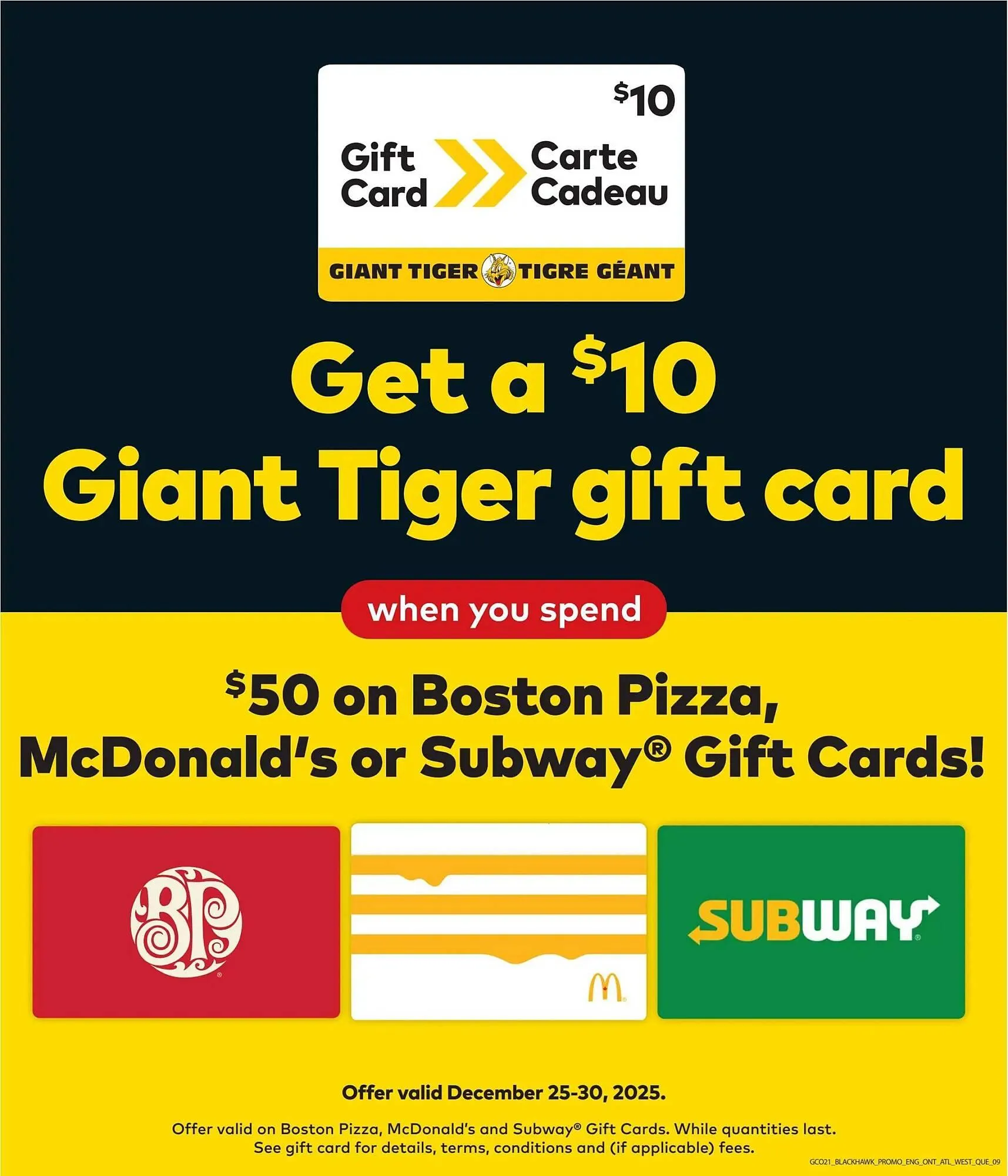 Giant Tiger flyer from December 25 to December 30 2025 - flyer page 10