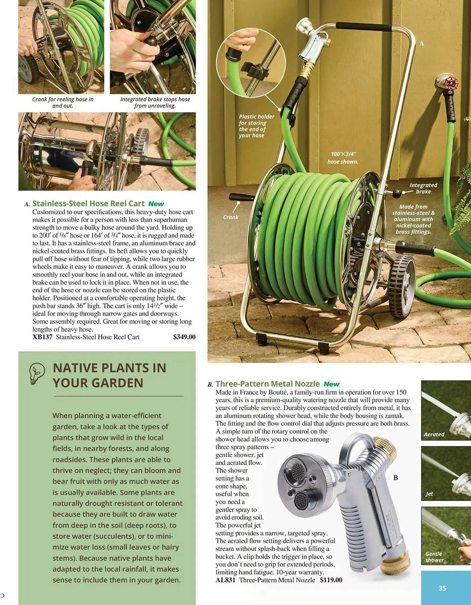 Lee Valley Tools flyer from July 8 to December 31 2025 - flyer page 35