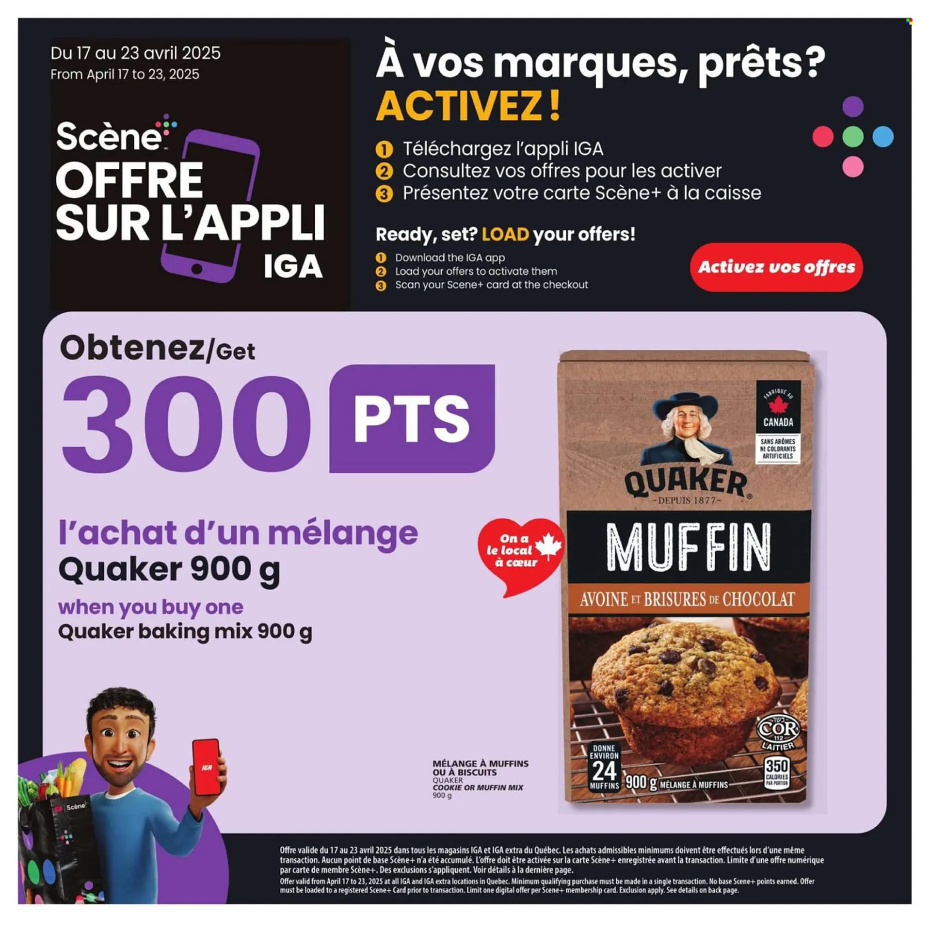 IGA flyer from April 17 to April 23 2025 - flyer page 35