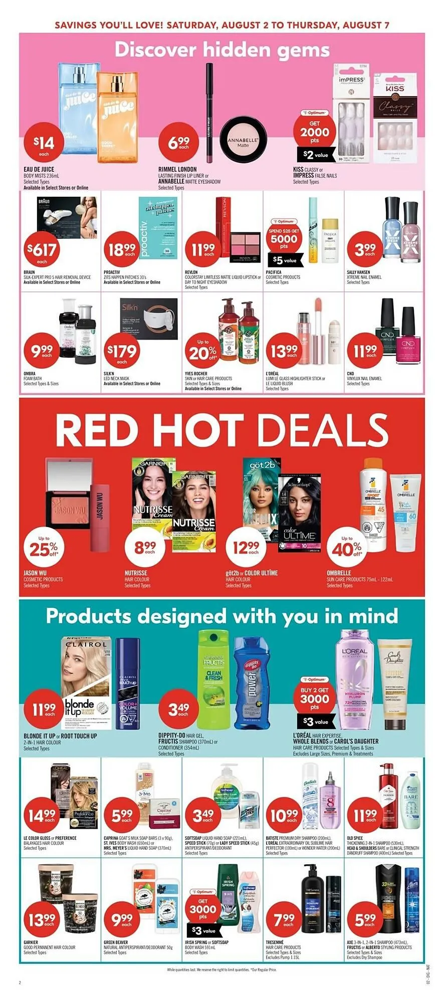 Shoppers Drug Mart flyer from August 1 to August 7 2025 - flyer page 15