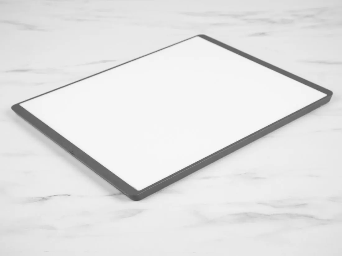 Plastic Cutting Board, Grey border
