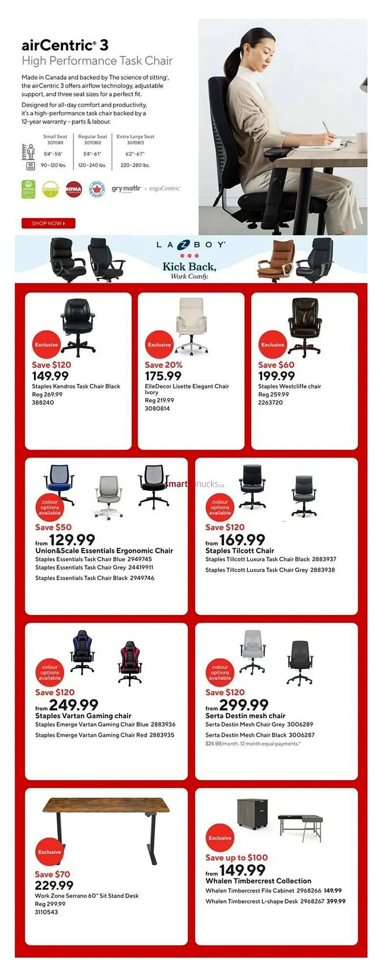 Staples flyer from October 31 to November 6 2025 - flyer page 3