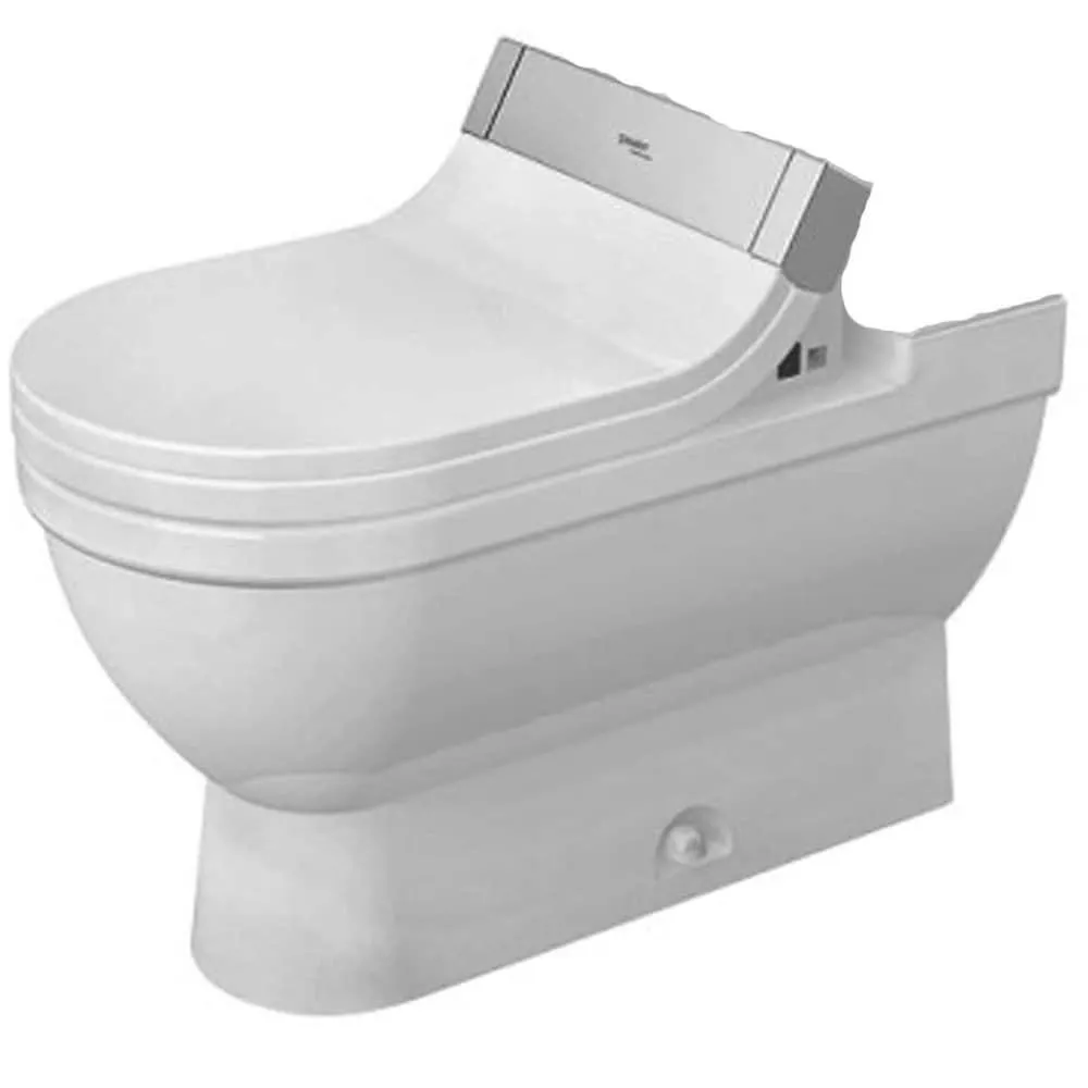 Starck 3 Floor-Mounted 2 Piece Toilets in White