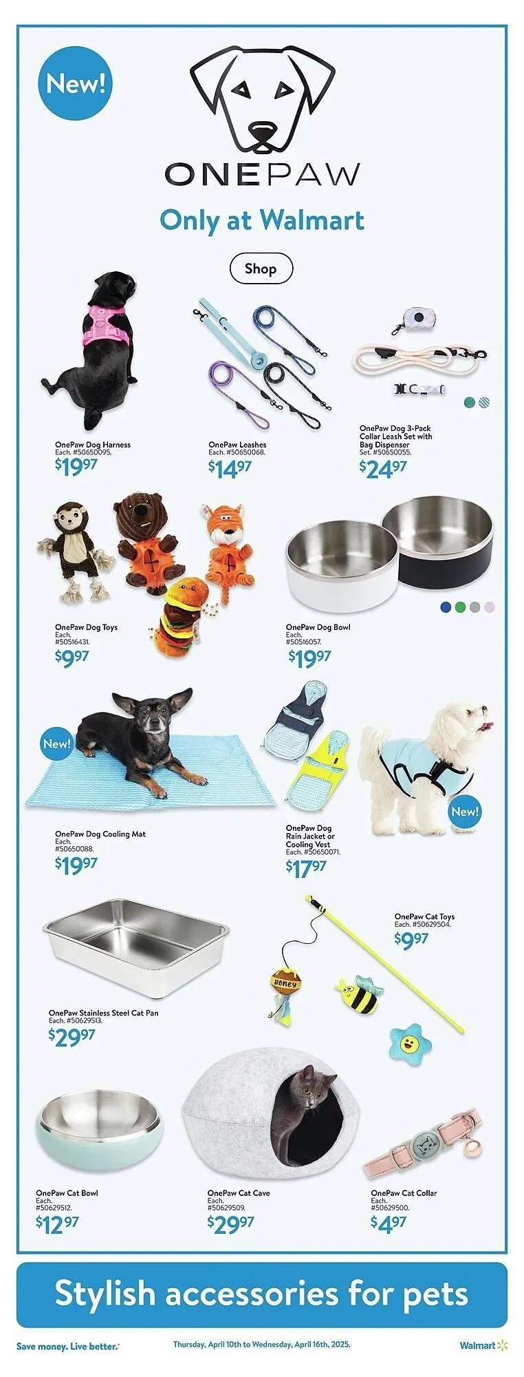 Walmart flyer from April 11 to May 2 2025 - flyer page 15