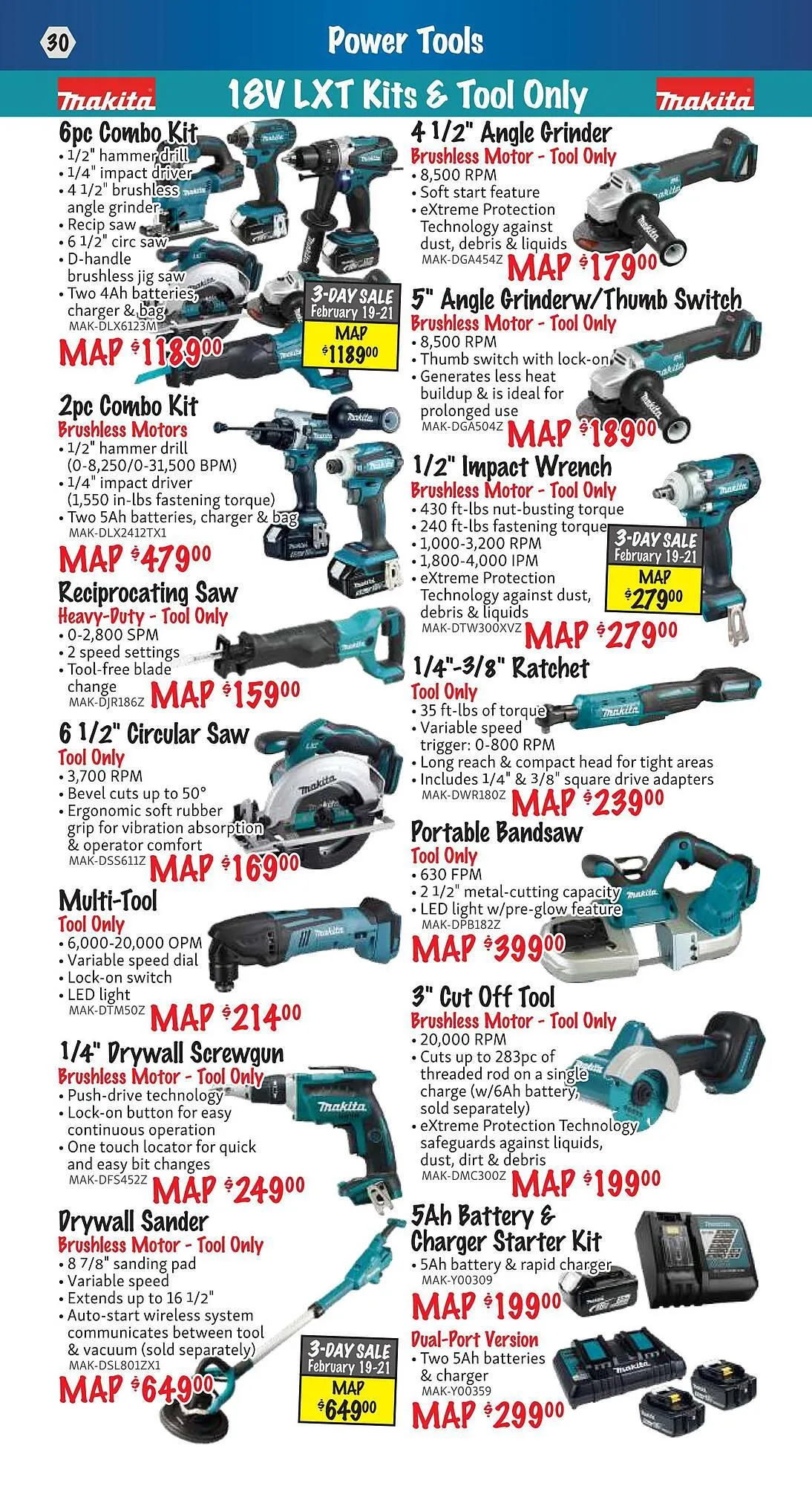KMS Tools flyer from February 1 to February 28 2026 - flyer page 30