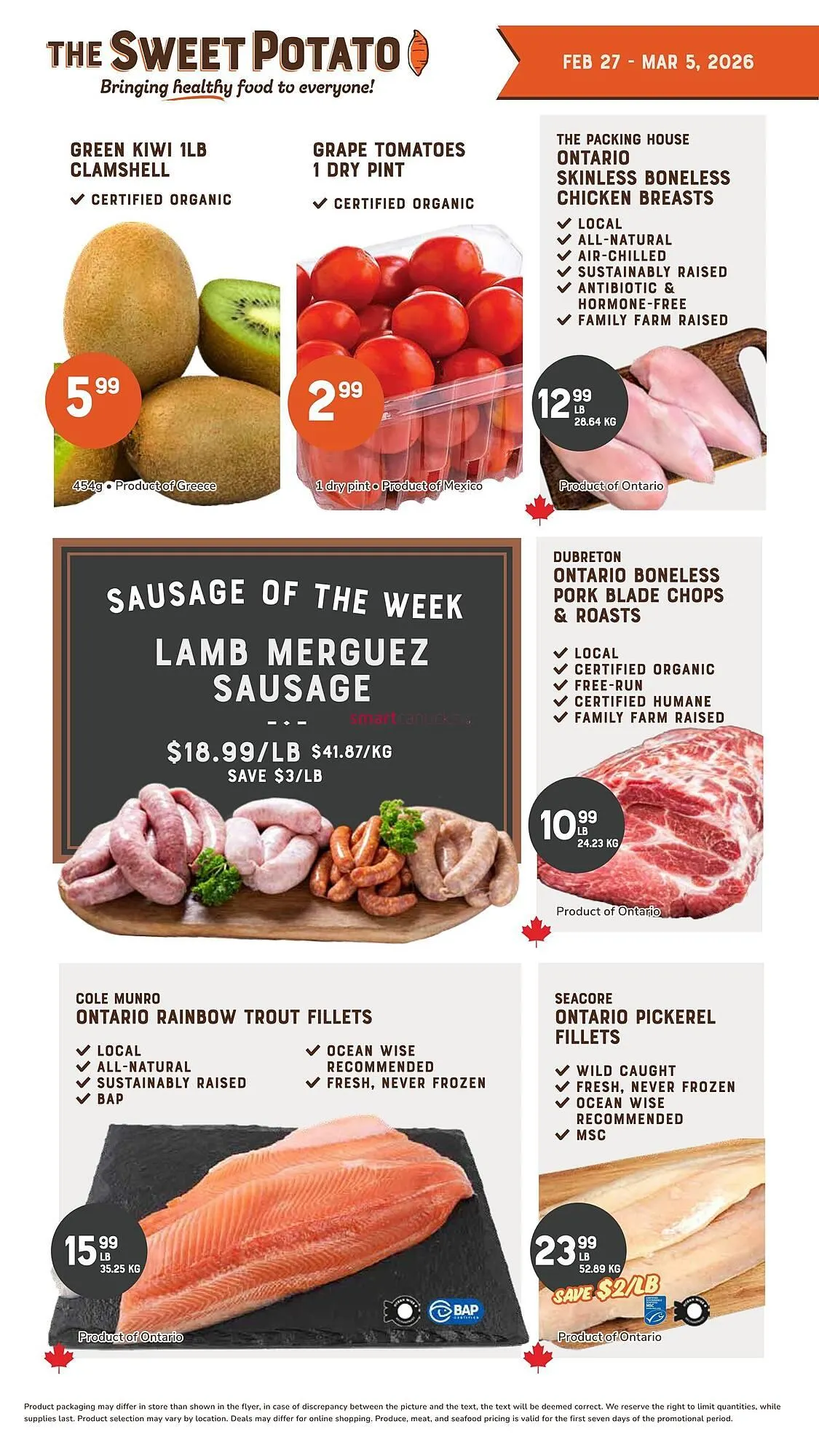 The Sweet Potato flyer from February 27 to March 5 2026 - flyer page 2