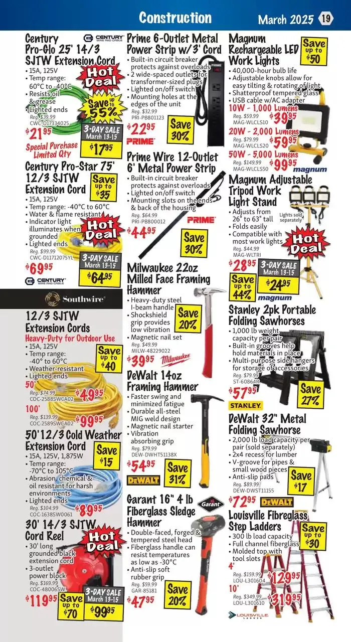 KMS Tools  from March 13 to March 31 2025 - flyer page 19