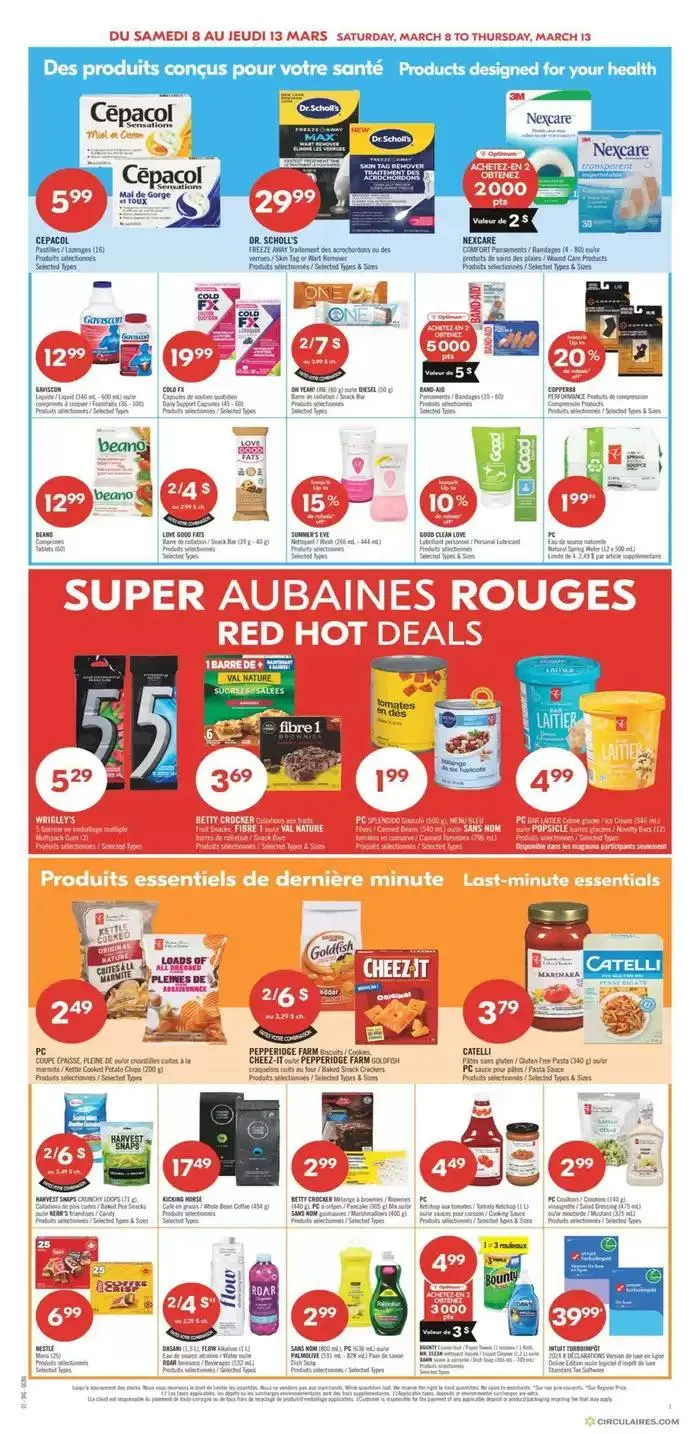 Current deals and offers from March 8 to March 13 2025 - flyer page 14