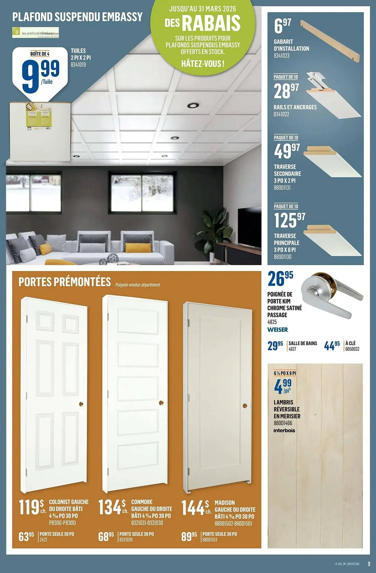 Canac flyer from February 26 to March 4 2026 - flyer page 9