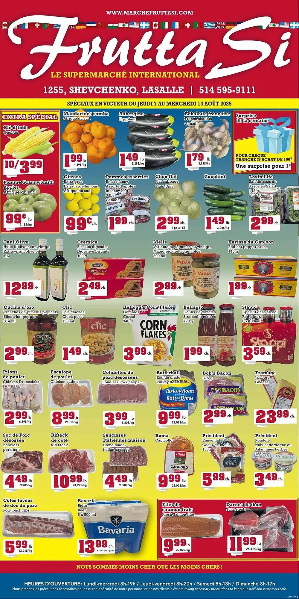 Frutta Si flyer from August 7 to August 14 2025 - flyer page 1