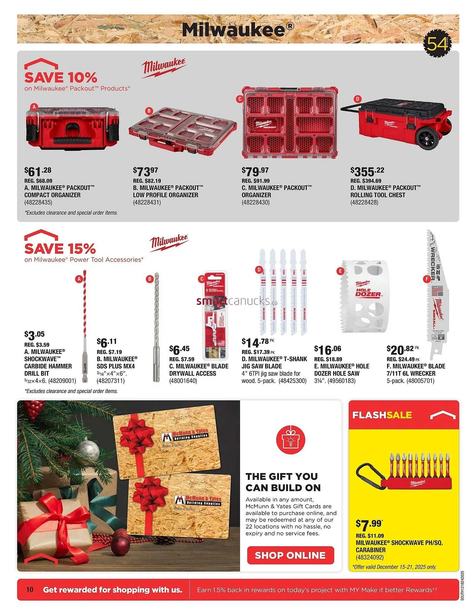 McMunn & Yates Building Supplies flyer from December 18 to December 24 2025 - flyer page 10