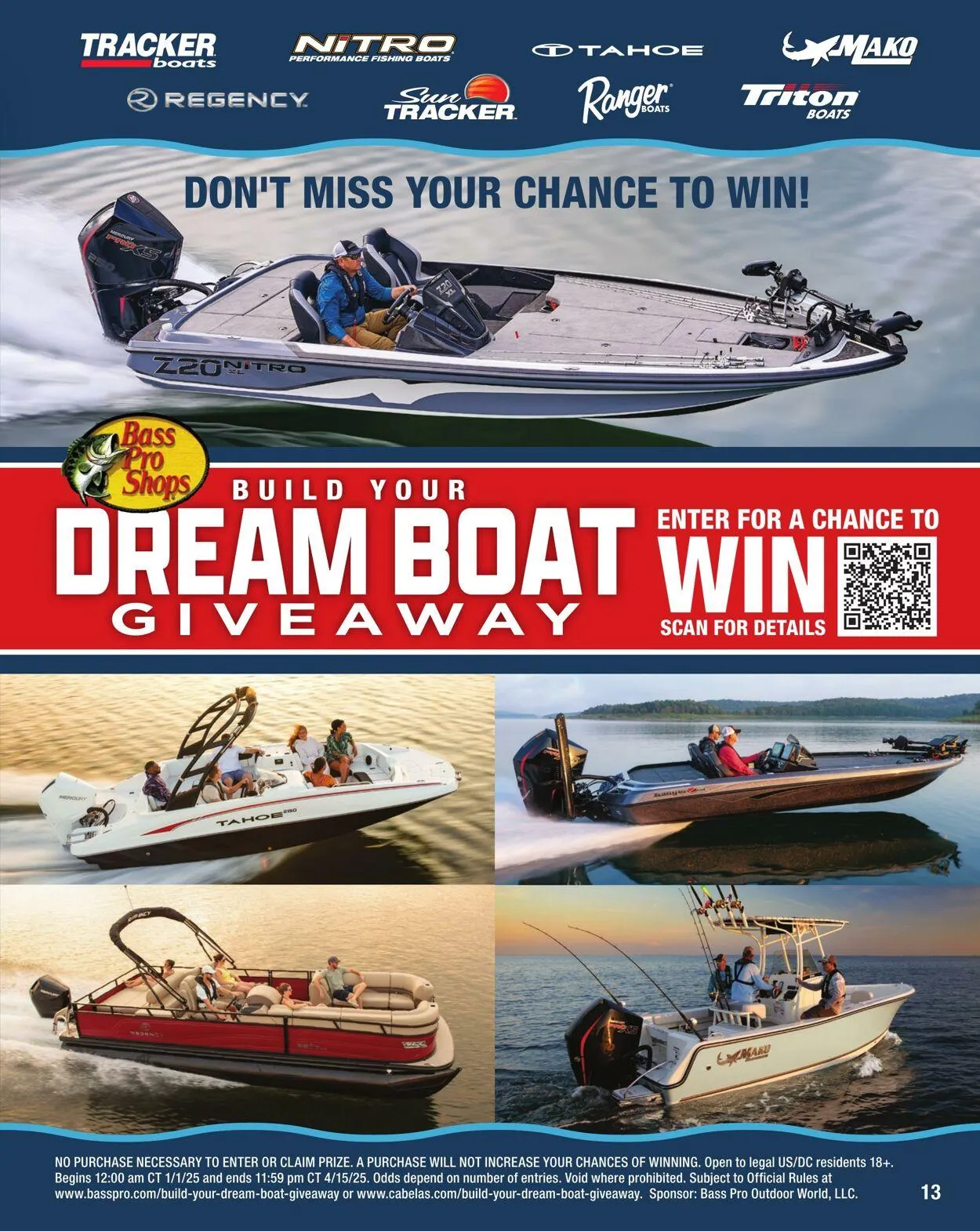 Bass Pro Current flyer from April 7 to April 21 2025 - flyer page 13