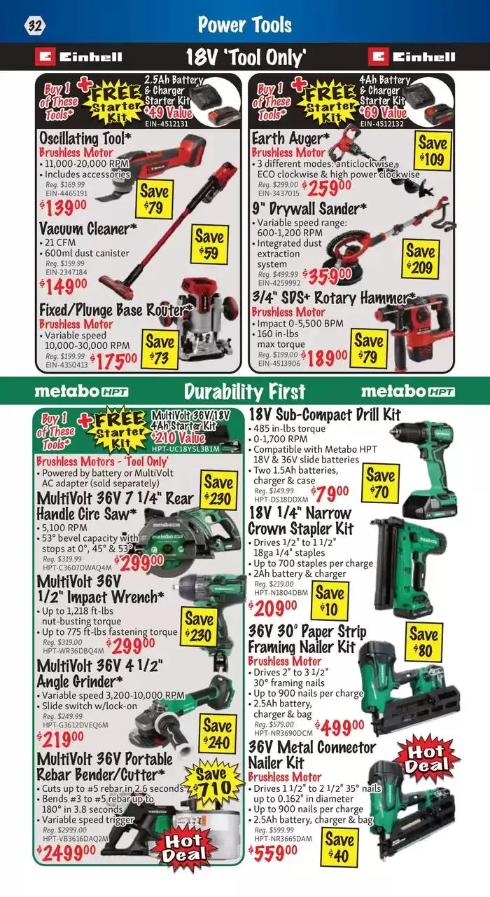 KMS Tools  from February 1 to February 15 2025 - flyer page 32