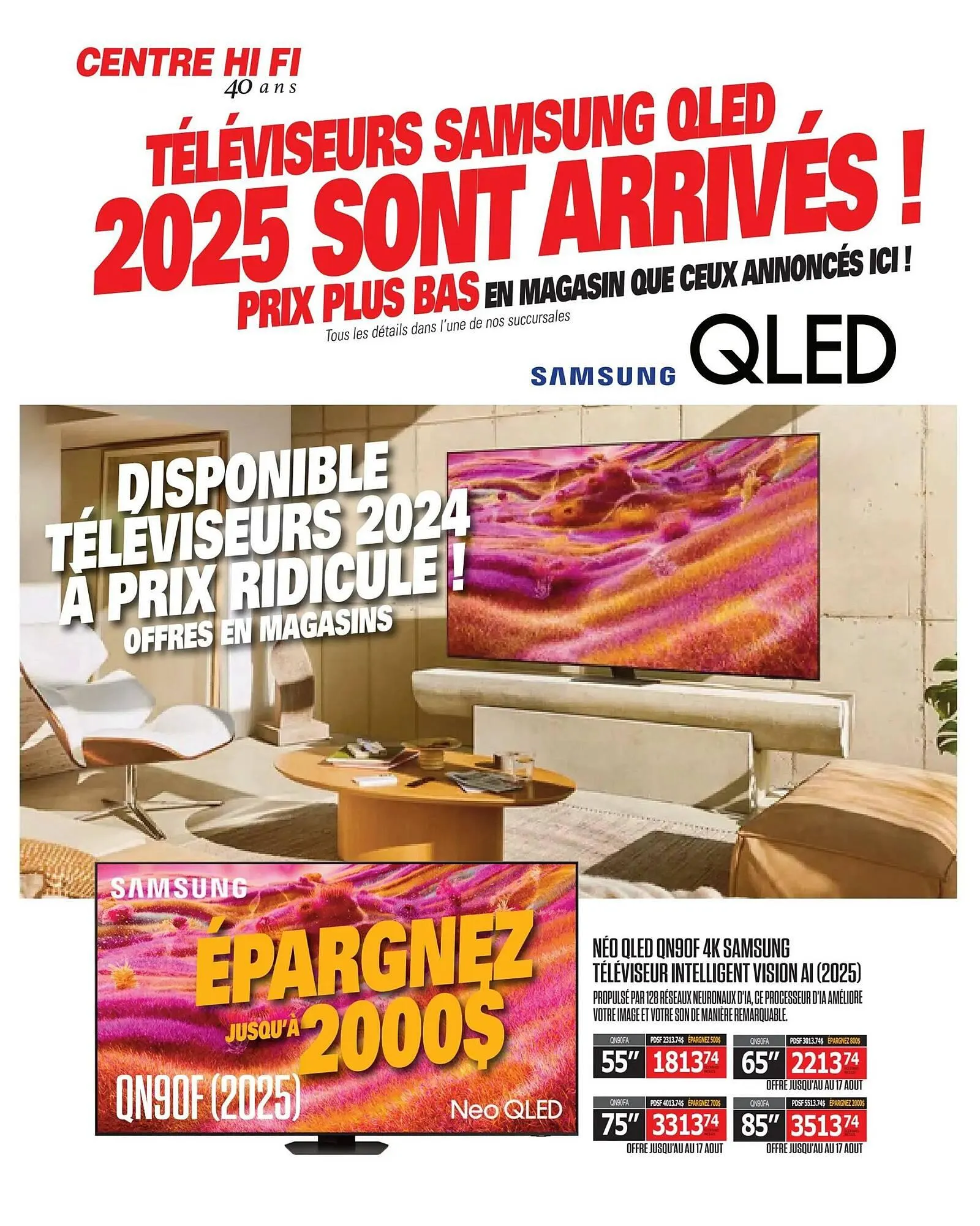 Centre Hi-Fi flyer from August 15 to August 21 2025 - flyer page 15